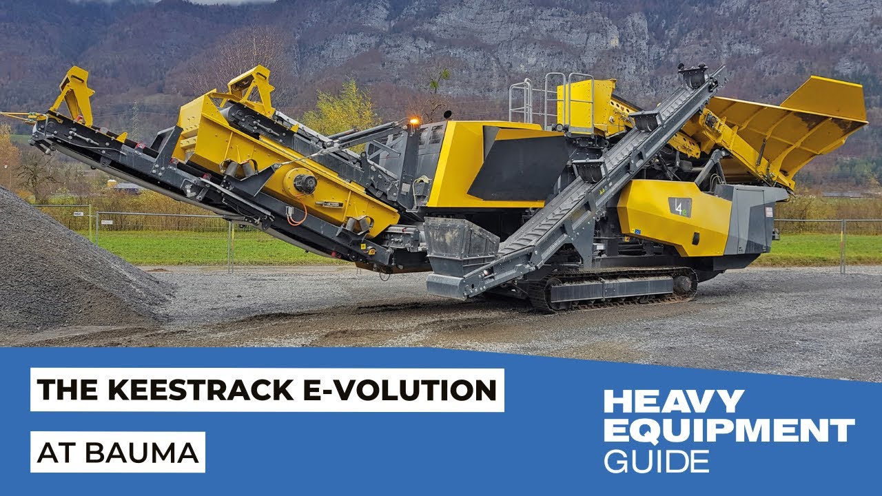 Walk through Keestrack crushing innovations at bauma 2022