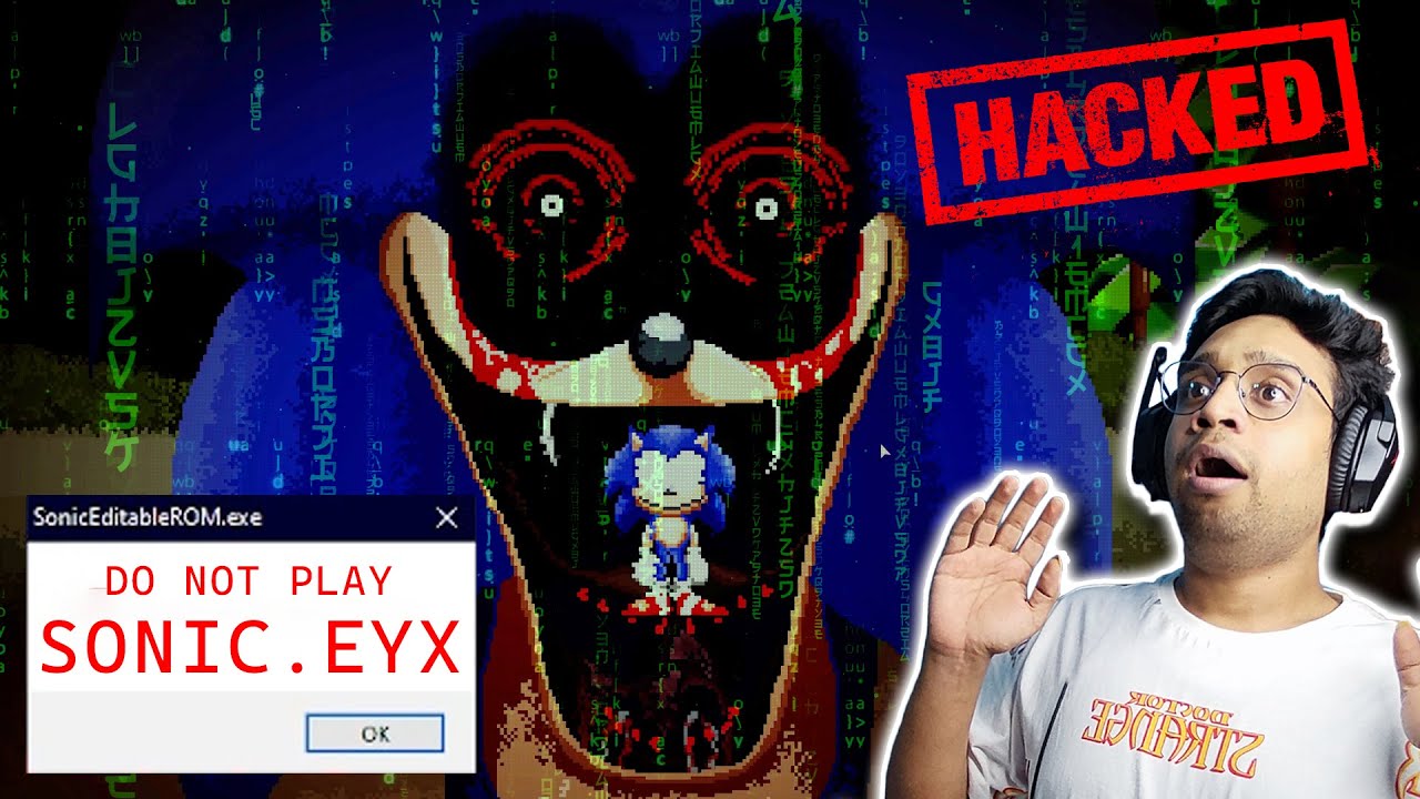 I Played Infected SONIC.EYX 😲 & that Virus HACKED MY PC !! Do Not PLAY THIS GAME ?? HORROR GAMEPLAY