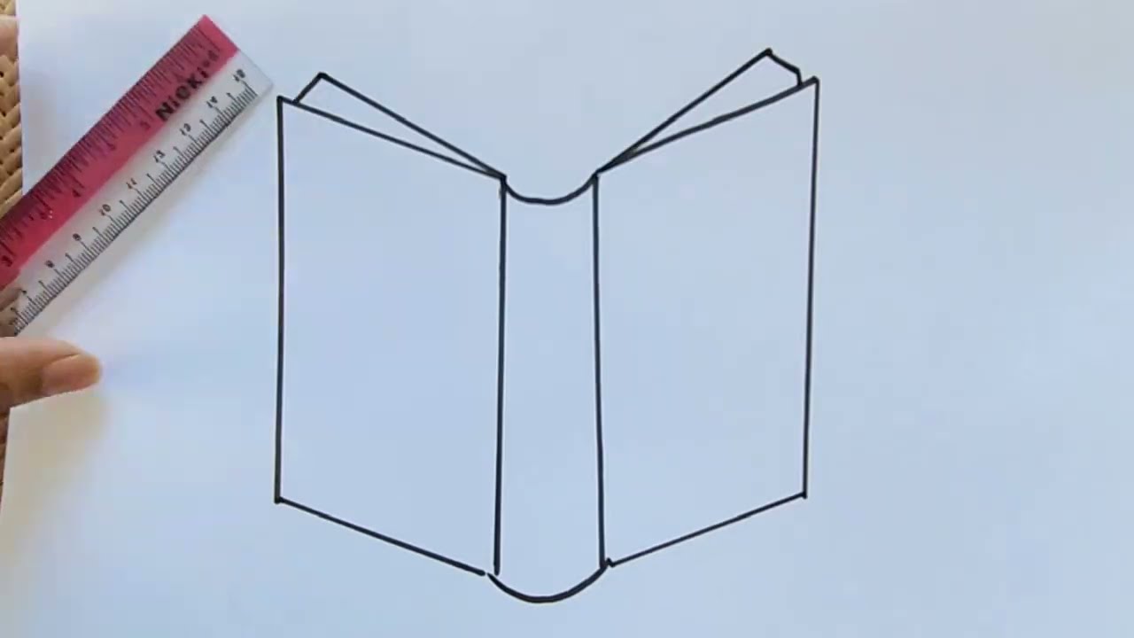 World Book and Copyright Day drawing | World Book day drawing | How to draw a Book Easy #drawing
