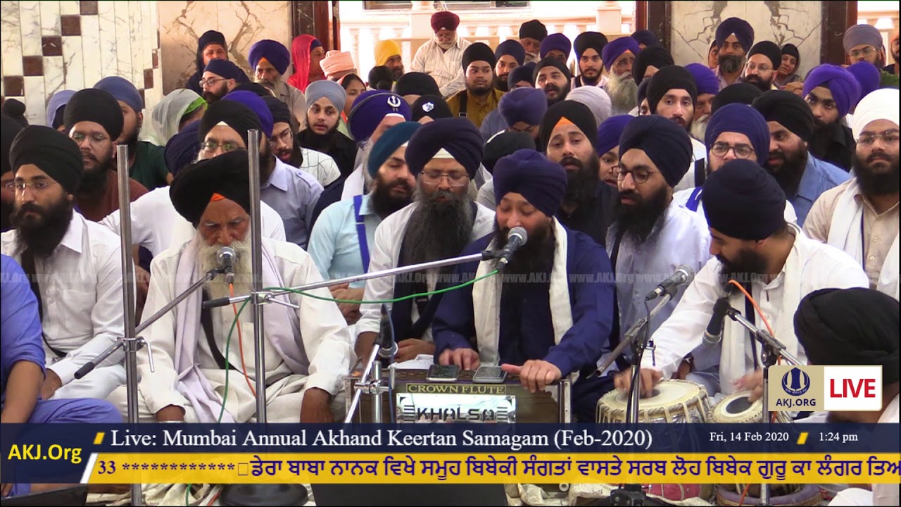 029 Mumbai 14Feb2020 FriMor DSK Bhai Jagpal Singh Jee Kanpur