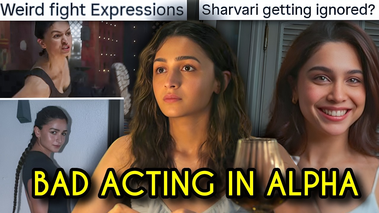 ALPHA FILM IS BAD & OVERHYPED: ALIA BHATT'S FUNNY FIGHTING SCENE | SHARVARI WAGH'S FAKE NARRATIVE