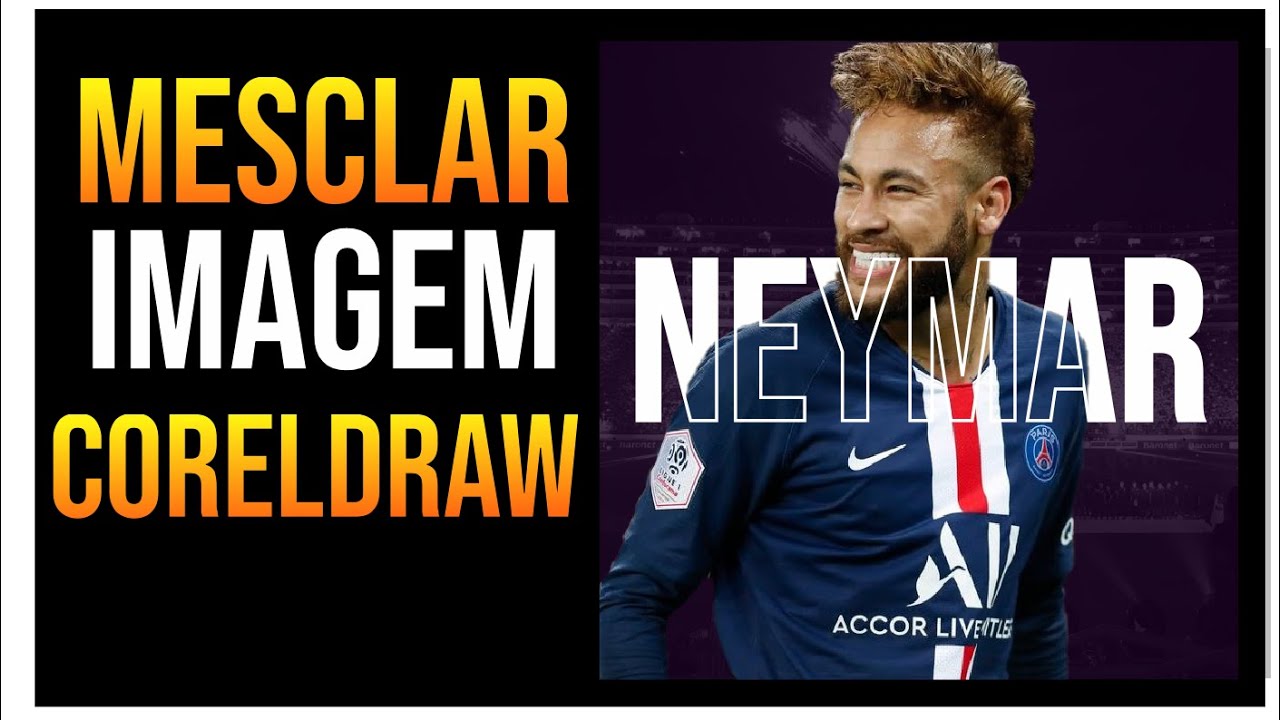 #CORELDRAW Efeito Mesclagem de Imagem com Texto Corel Draw Tutorial