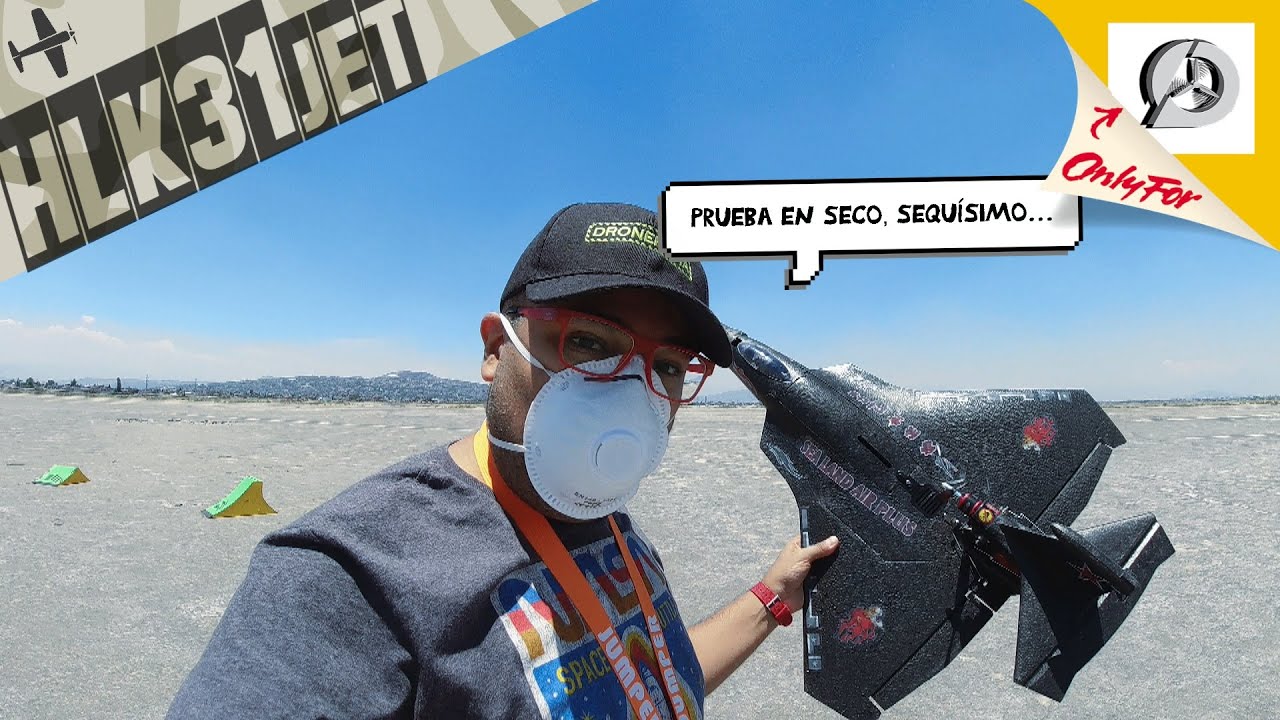 Jet indestructible que despega desde agua, tierra, donde sea HLK 31 de 630mm 3 en 1!  |DRONEPEDIA