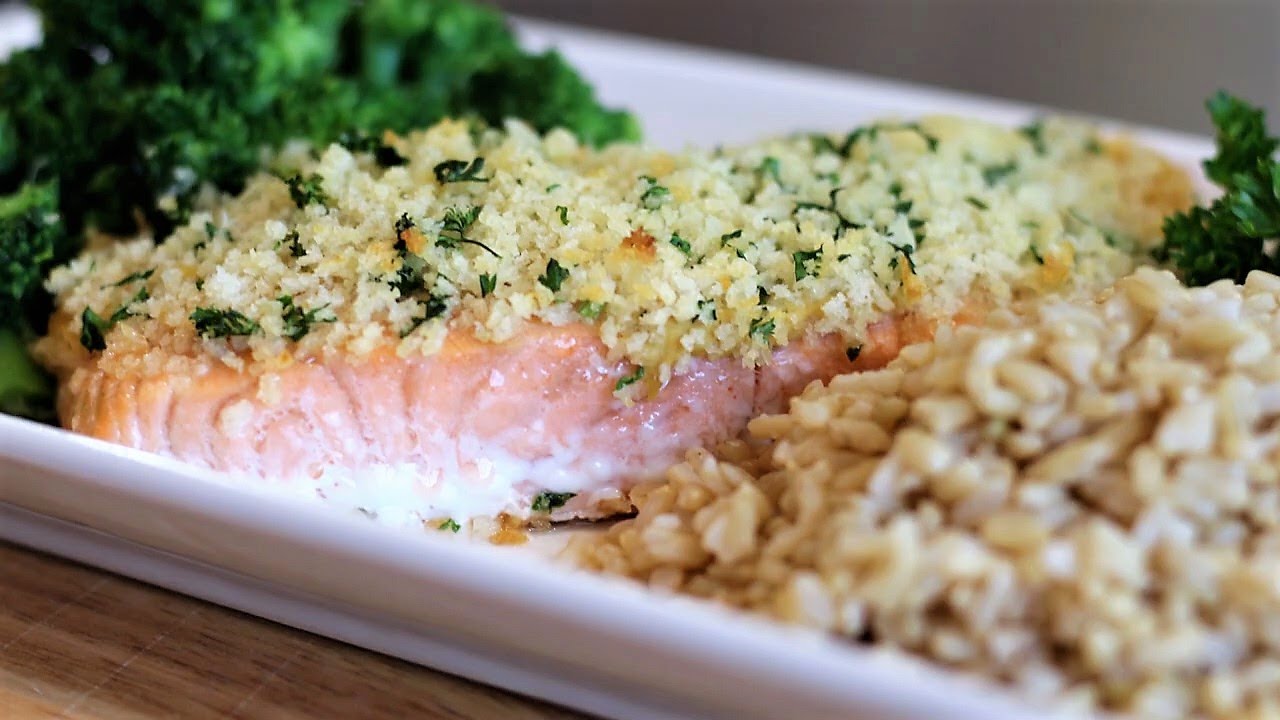 Panko Crusted Salmon | It's Only Food w/ Chef John Politte
