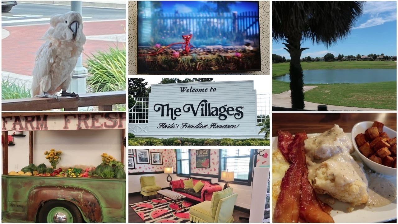 The Villages, Florida 2024 Lifestyle Visit Day 6 Eating in The Golf Cart, Franklin Recreation Center