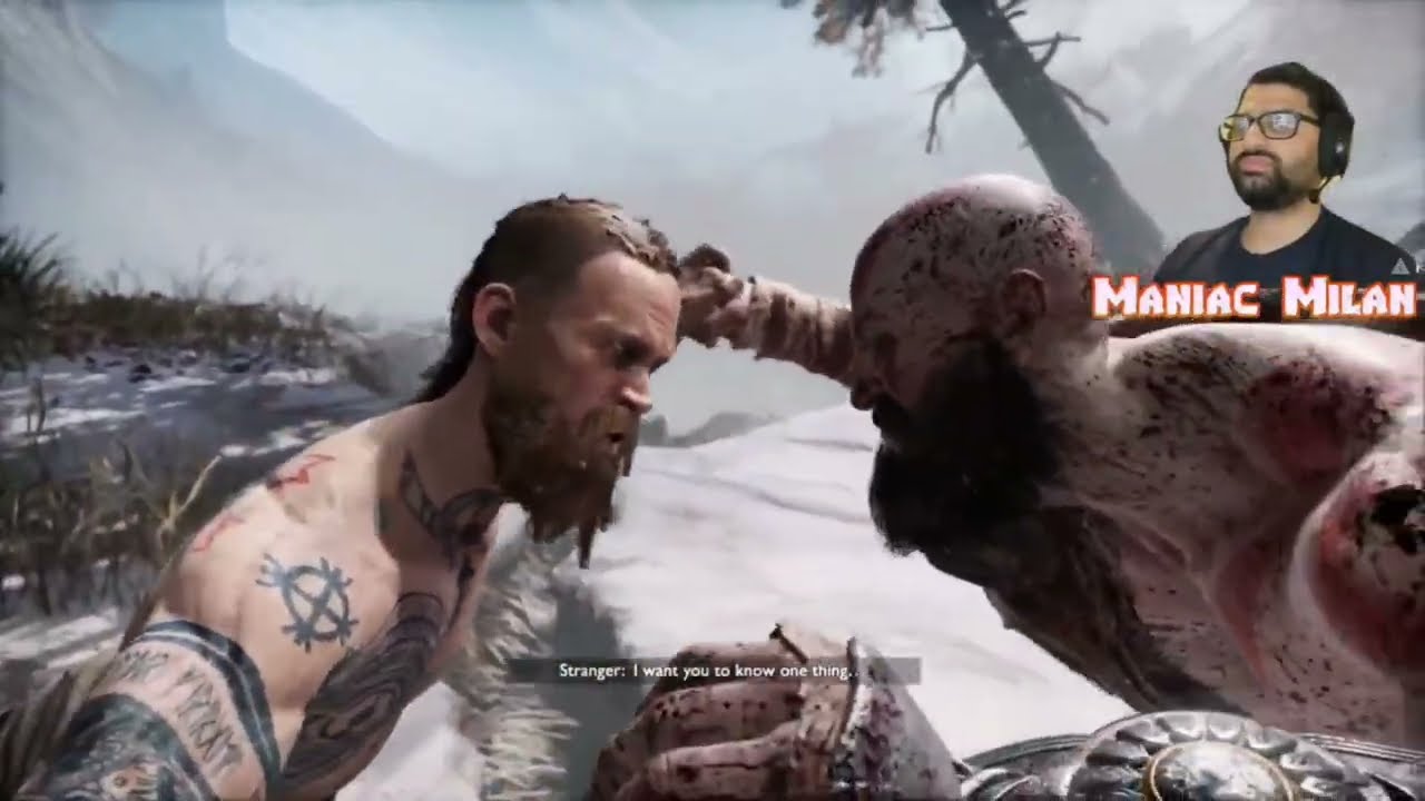 EPIC FIGHT vs THE STRANGER!! | GOD OF WAR!