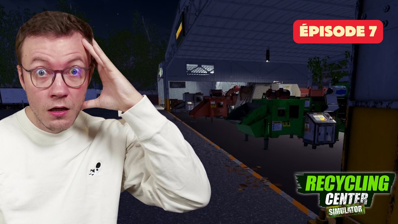 Recycling Center Simulator : J'investis dans toutes les machines niveaux 3 ! EP7