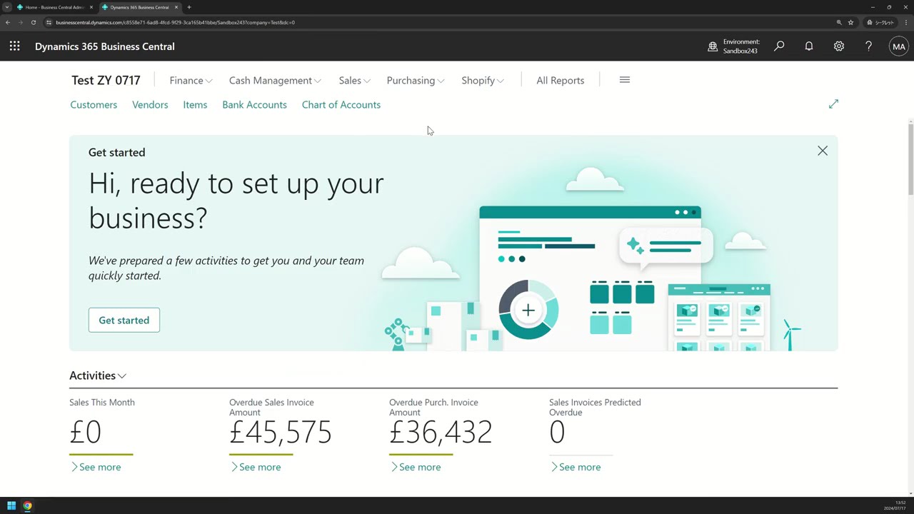 Business Central short video: Change company display name