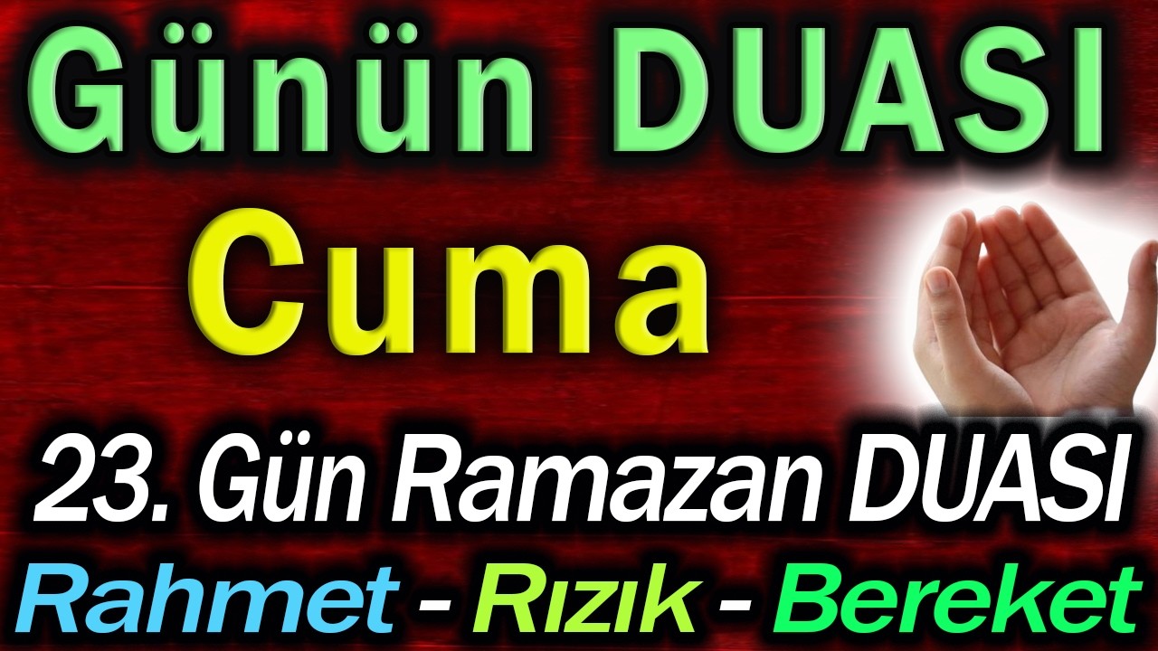 Cuma Özel Duası Hayatını Değiştirecek Mucize Şifa DUALAR