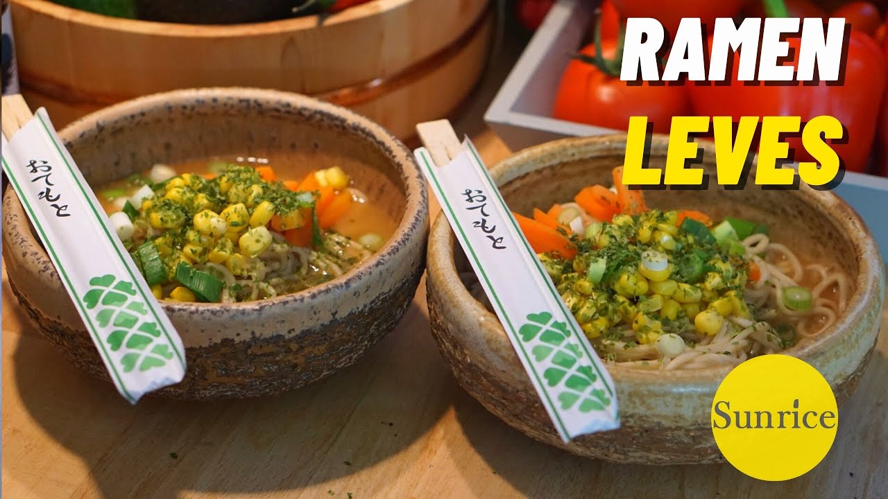 Ramen gyors és egyszerű japán leves finom és vegán