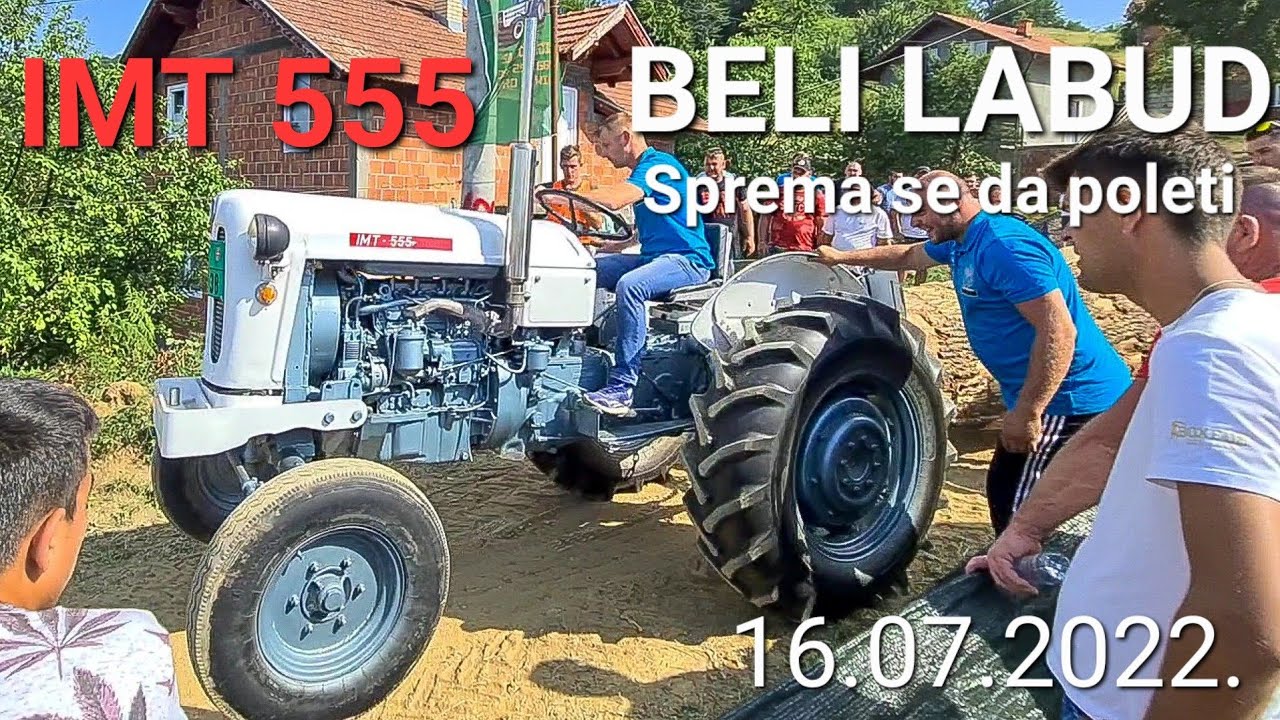 IMT 555 Beli Labud Sprema se  Prvi Put da Poleti | Traktorijada Sajtovici 2022 Kod Ibre Jahic
