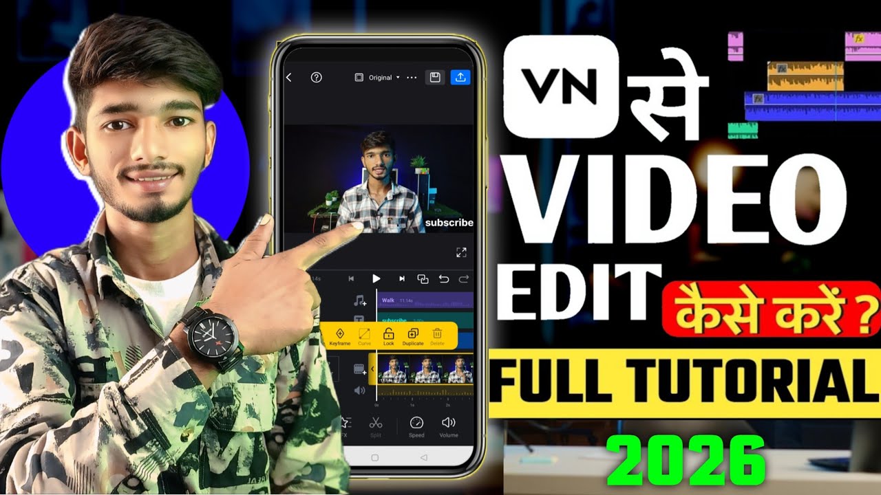 VN app se editing kaise kare   vn video editor full tutorial in hindi   Video Editing Kaise Kare VN