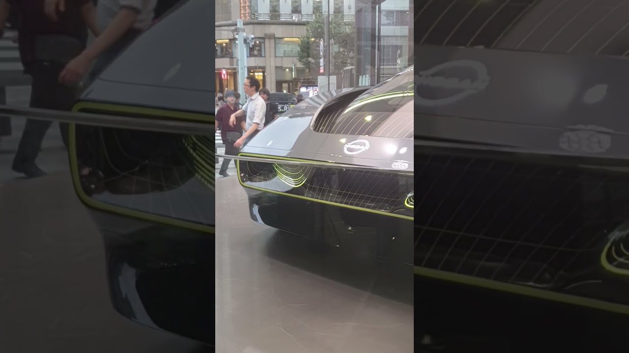 See the first electric car prototype Nissan Max-Out exhibited by Nissan in Tokyo | @Ohayouo