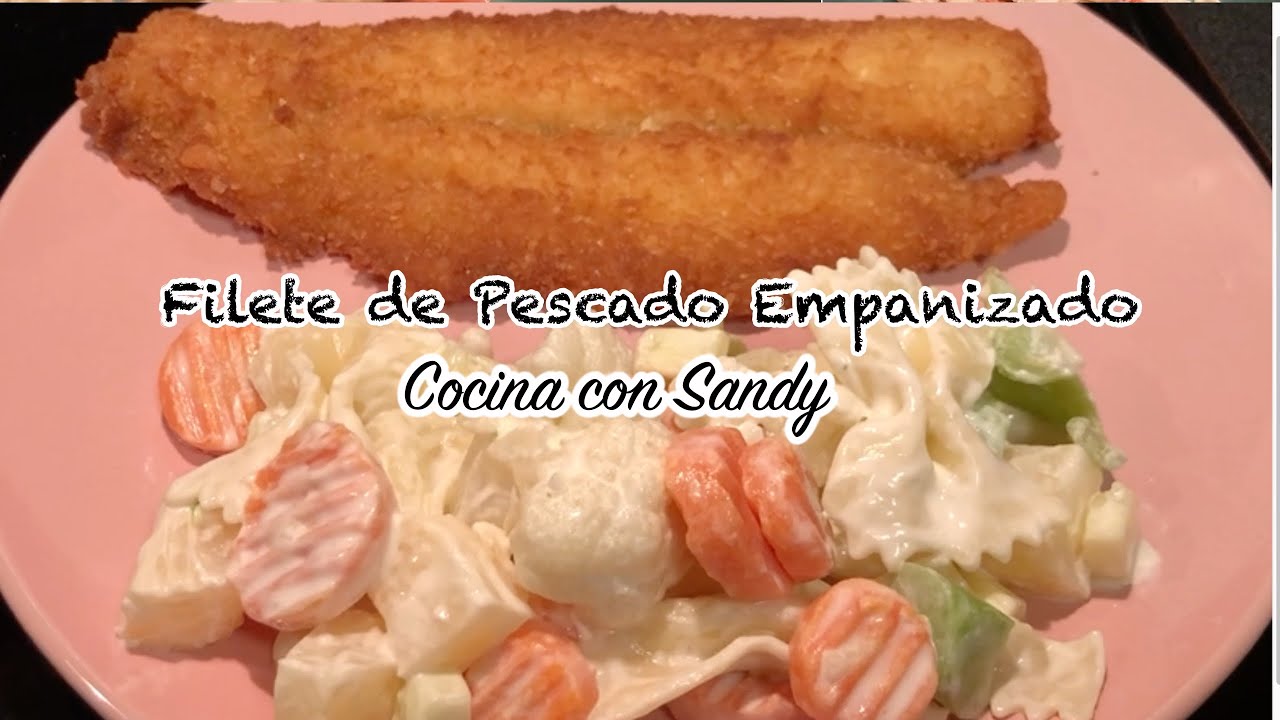 Filete de Pescado🐟Empanizado Supercrujiente por fuera y Suaves por dentro.
