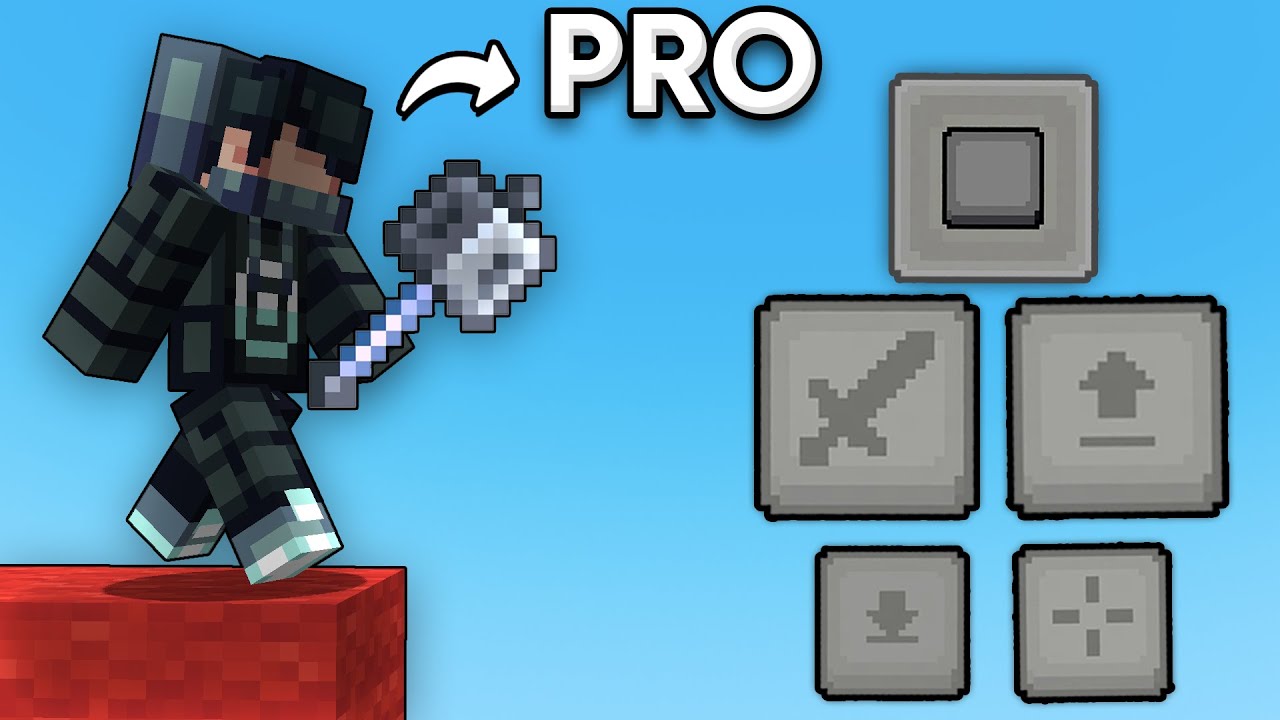 Профессиональный игрок в мобильные игры пробует свои силы в PvP на MACE... (Minecraft Bedrock)