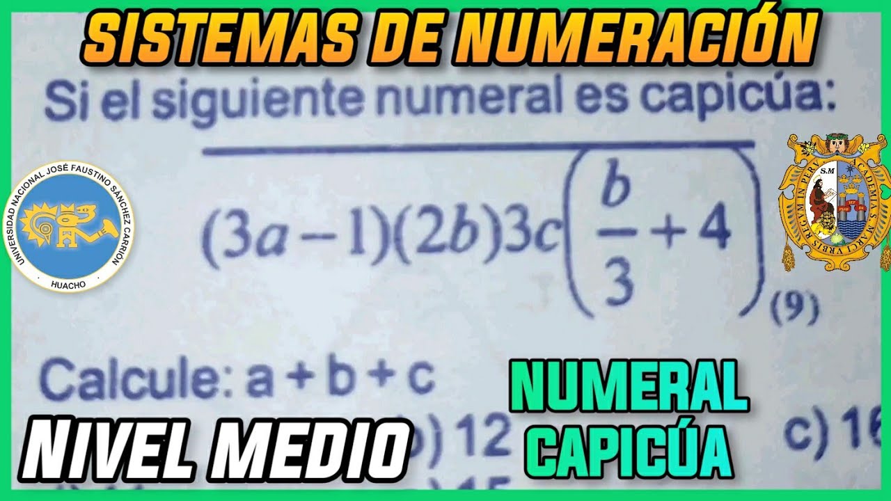 SISTEMAS DE NUMERACIÓN - Ejercicio #03 | Nivel medio tranca xd | Numeral capicúa | Ray Pando 📐➗