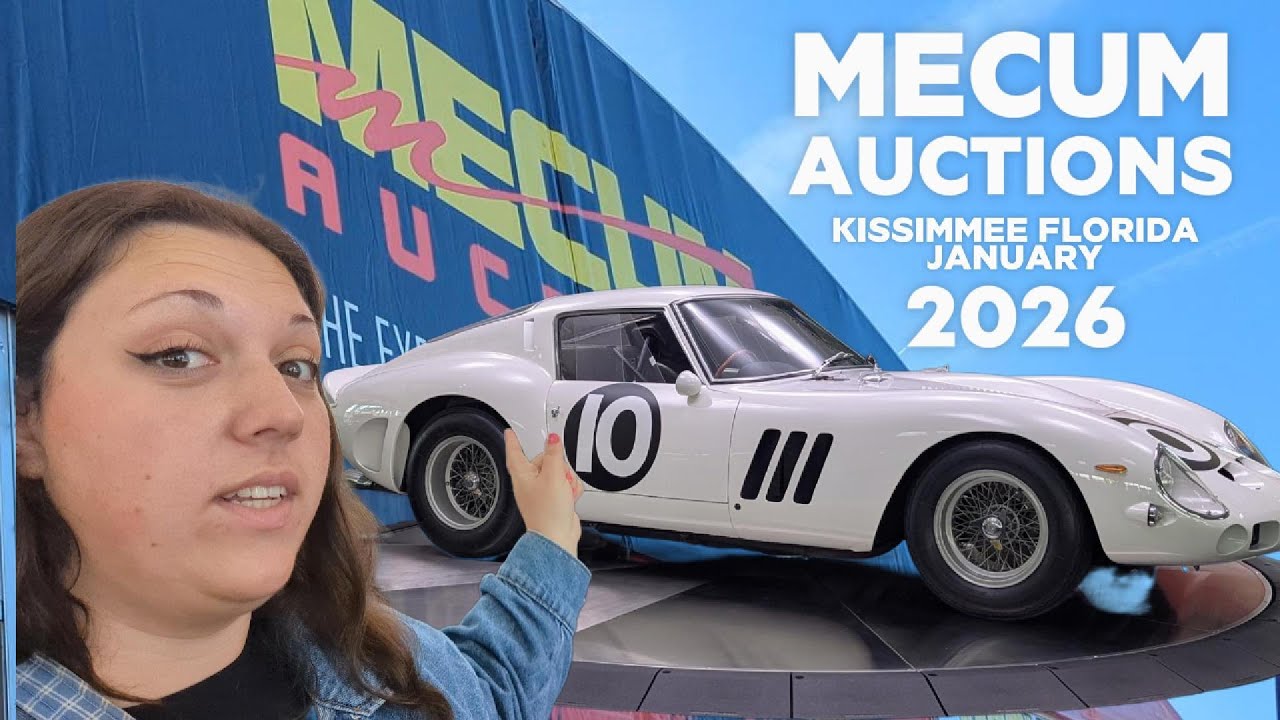Family Day at Mecum Kissimmee 2026: Dodge Thrill Rides, Epic Cars & Homemade Ice Cream!  Opening Day
