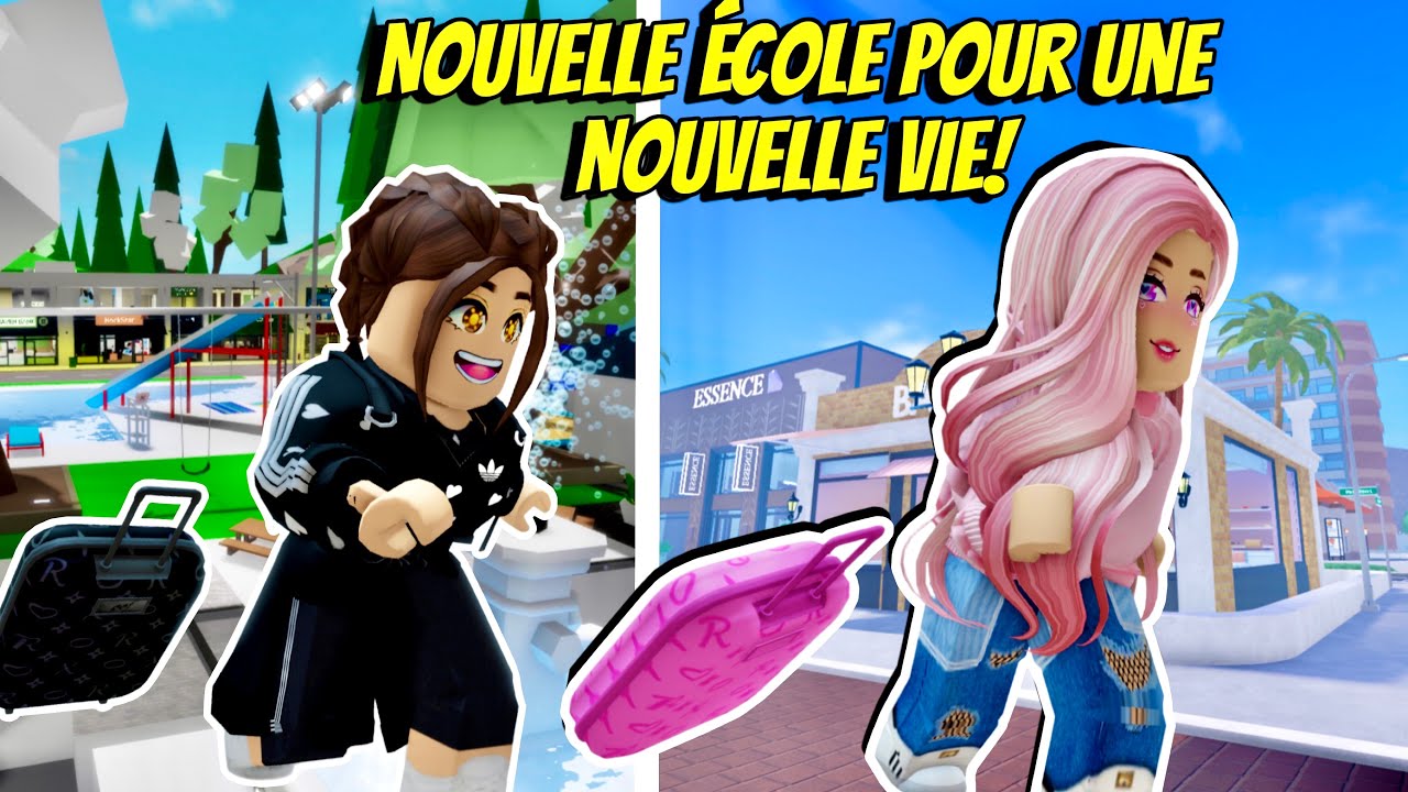 L'ÉCHANGE SCOLAIRE! MAEVA ET MILA EN ROUTE VERS DE NOUVELLES AVENTURES DANS BROOKHAVEN RP! ROBLOX