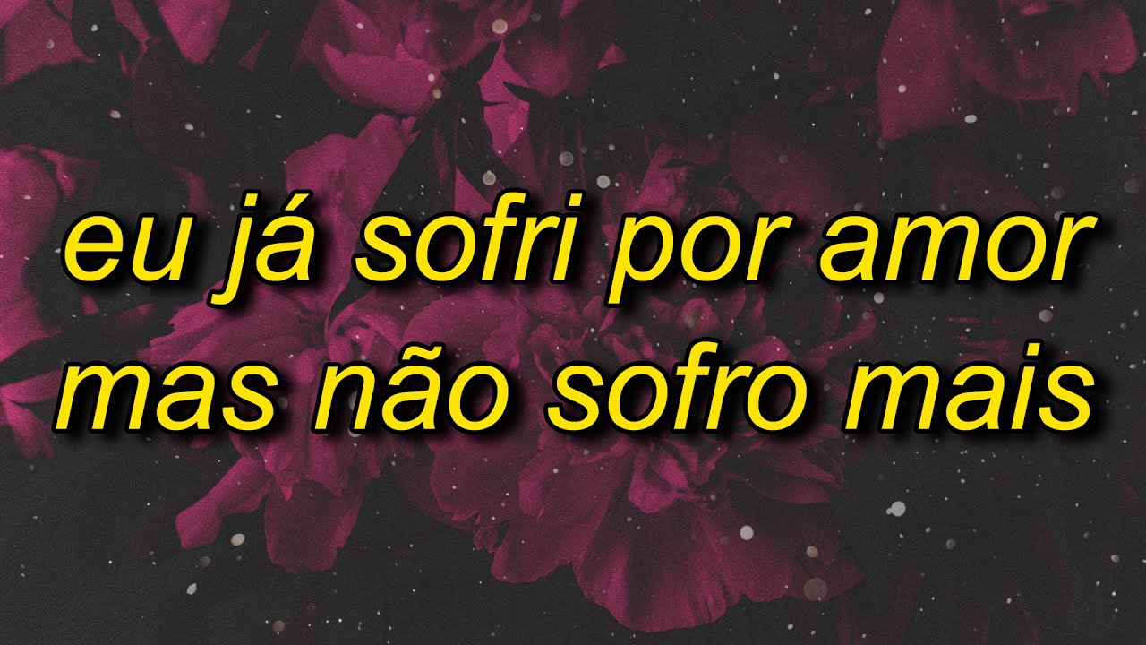 eu j&aacute; sofri por amor mas n&atilde;o sofro mais (tiktok remix) letra/lyrics