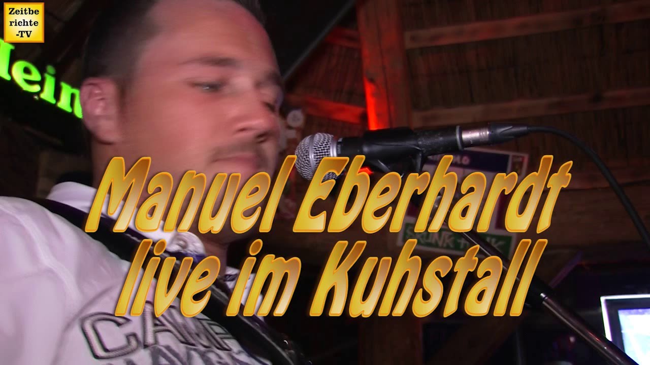 Manuel Eberhardt live im Kuhstall