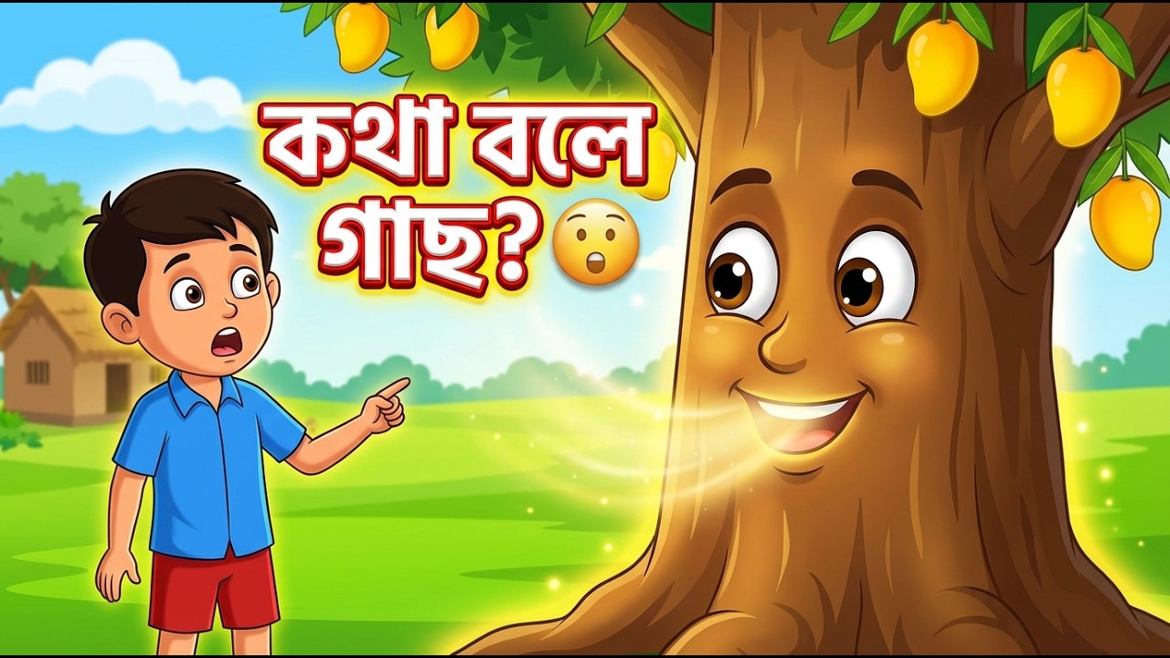 কথা বলা জাদুর আম গাছ 🌳 | বাচ্চাদের শিক্ষামূলক মজার গল্প | Bangla Moral Story for Kids | Twinskids