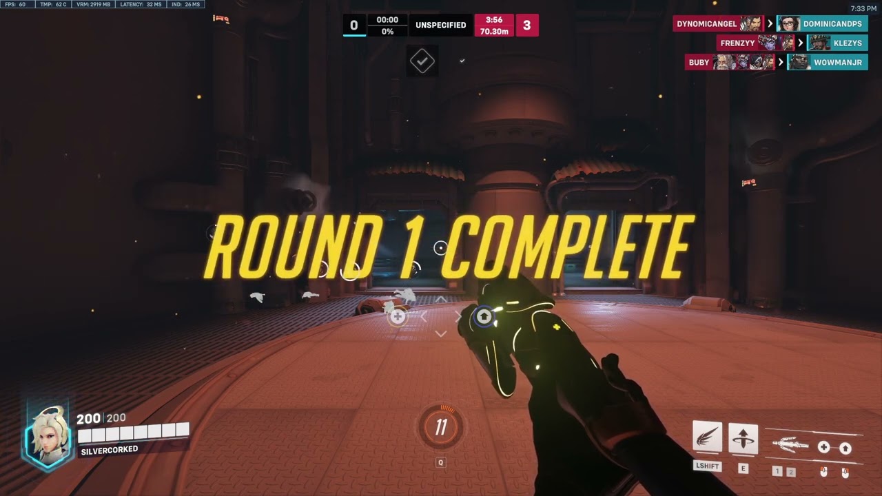 Overwatch 2 Competitive: Mercy main with Diamond Dreams #127 (S3)