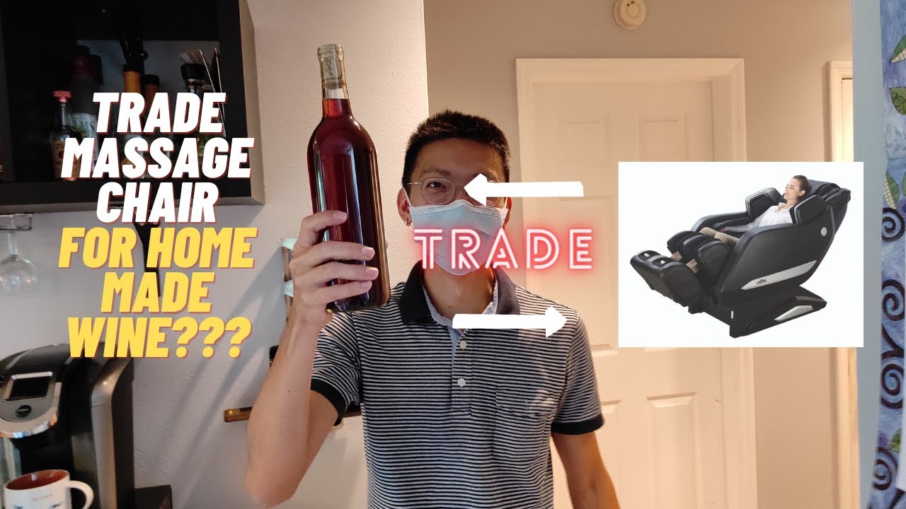 #6 We TRADE the $10,000 Daiwa Hubble Massage Chair For HOME-MADE WINE??