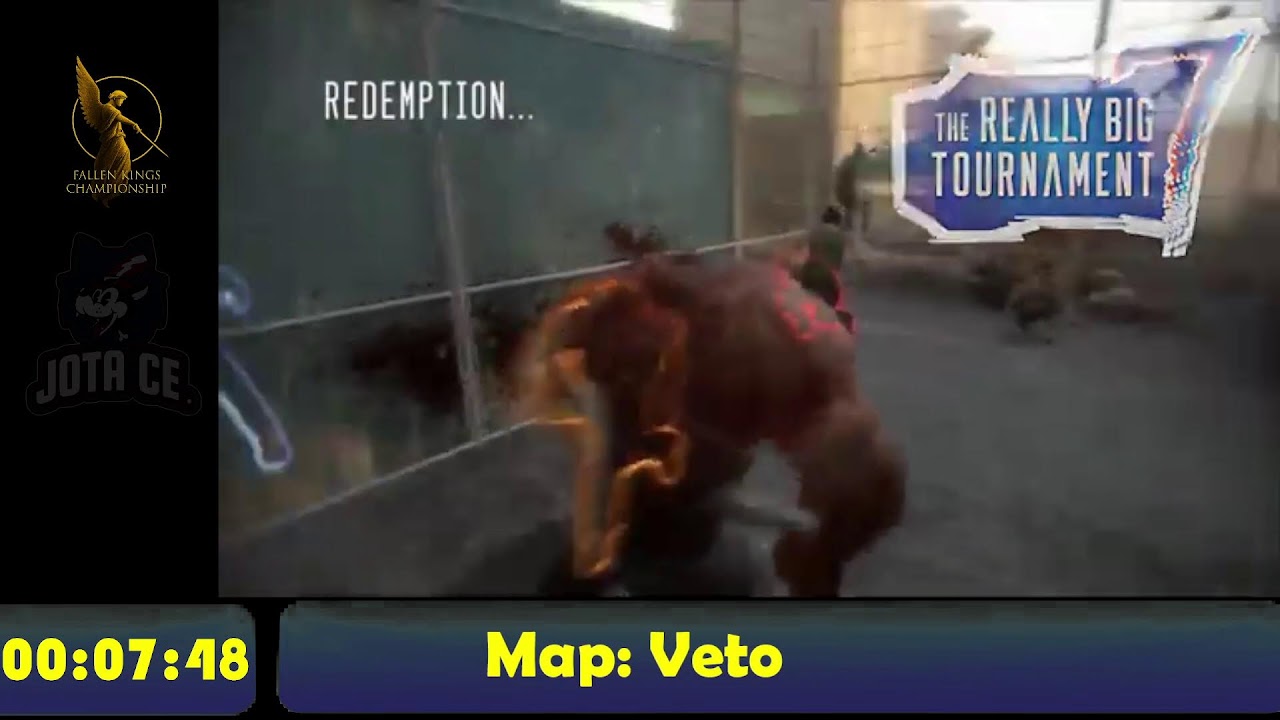 🔱FEAR FACTORY 🆚 狂野震撼亚洲 🔱- 🏆FALLEN KING´S CHAMPIONSHIP 🏆-🟣Map: Veto🟣🔴