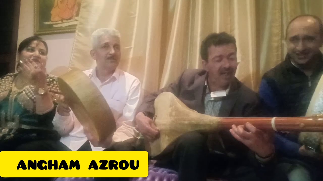 جلسة سيدي خيار. الفنان جيلالي كنينو مع الفنانة حكيمة المكناسية والفنان الخطير حموت ميلود اوسادن