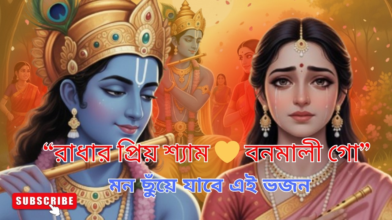 বনমালী গো তুমি | রাধার প্রিয় শ্যাম | কৃষ্ণ ভজন | SD সনাতন