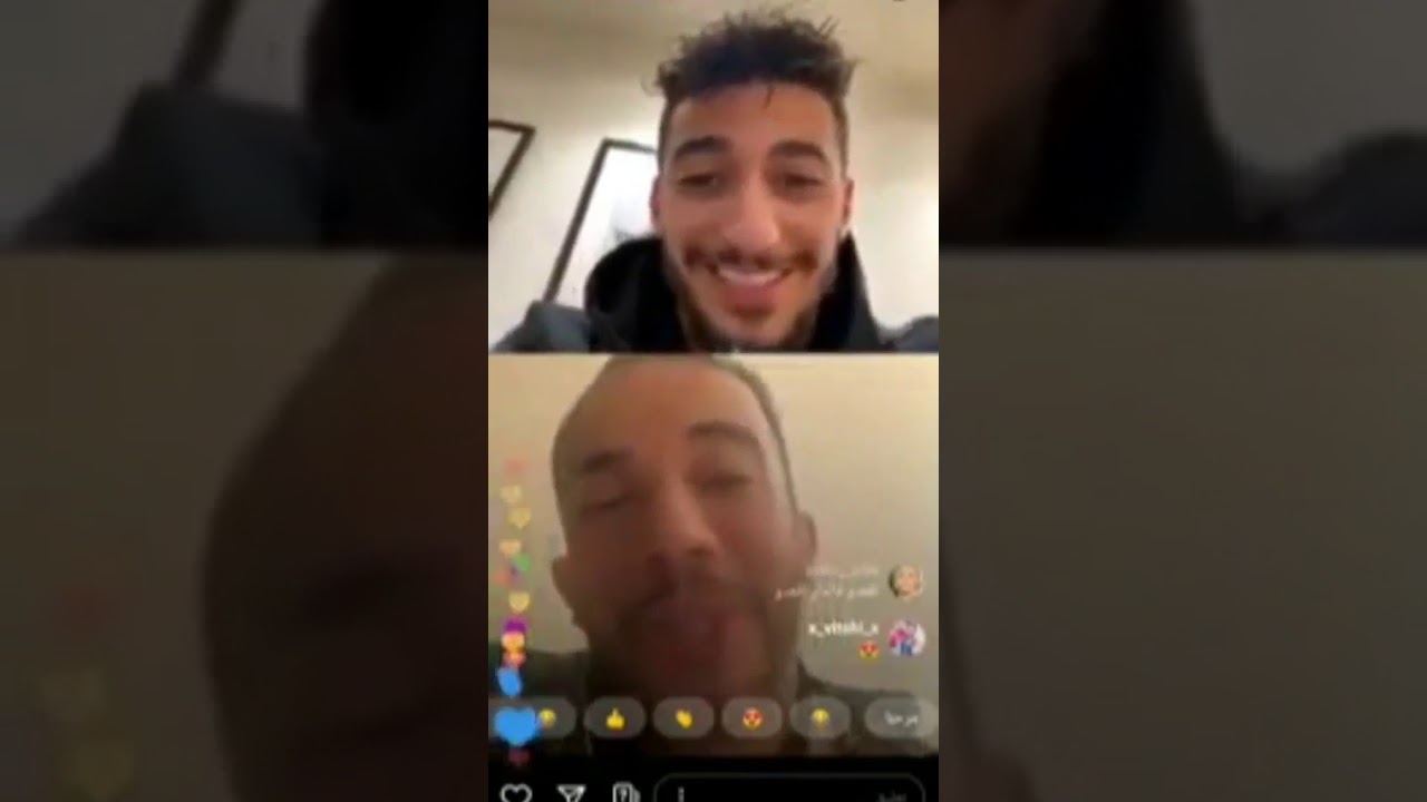 Sa&iuml;d benrahma et Djamel belamri 😂