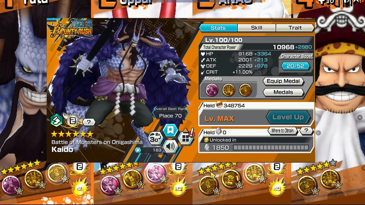 Kaido Hybrid | gameplay | One piece bounty rush 🌊