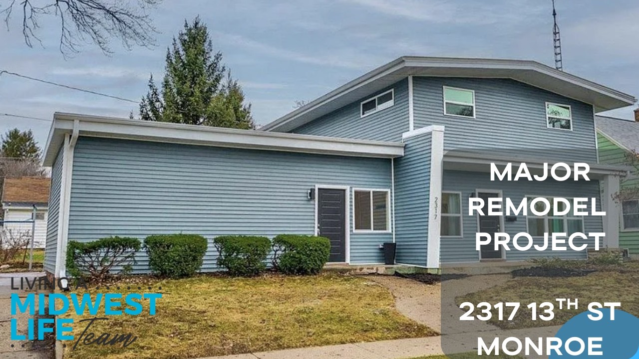 AMAZING COMPLETE Mid-Century REMODEL #beforeandafter #livingamidwestlife #flippingthemidwest