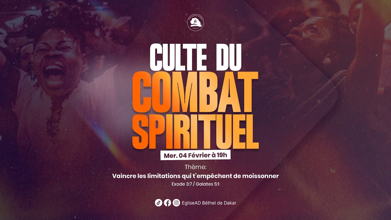 VAINCRE LES LIMITATIONS QUI M'EMPÊCHENT DE MOISSONNER || CULTE DU COMBAT SPIRITUEL