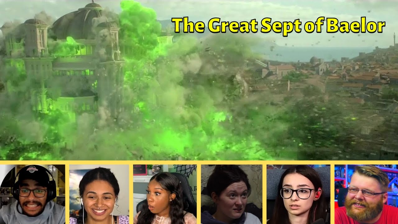 Reactors Reaction to CERSEI and the GREAT SEPT | Game of Thrones 6x10 