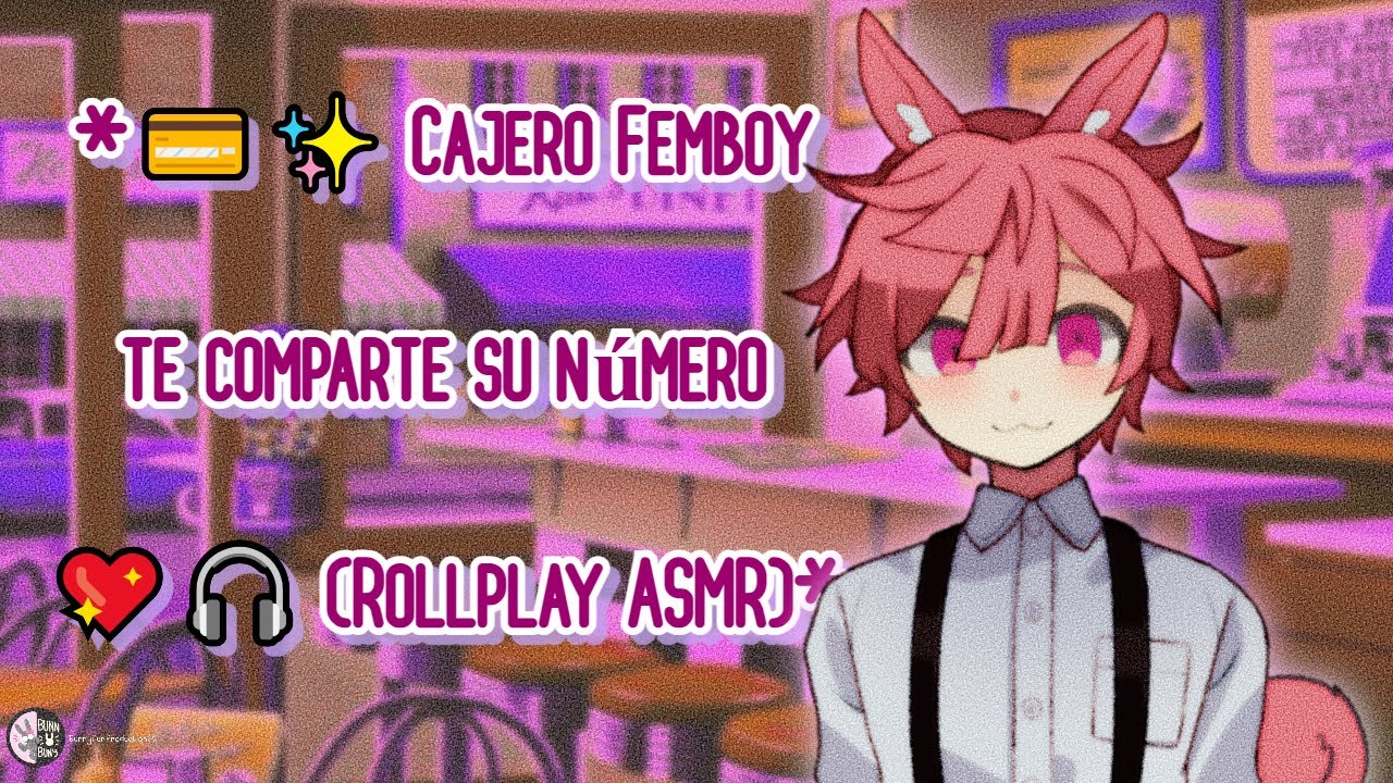 *💳✨ Cajero Femboy te comparte su número 💖🎧 (Rollplay ASMR)*