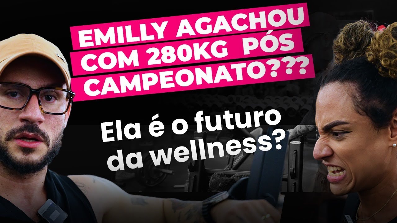 TREINO DE PERNAS DE WELLNESS PÓS COMPETIÇÃO - EMILLY É IMPARÁVEL