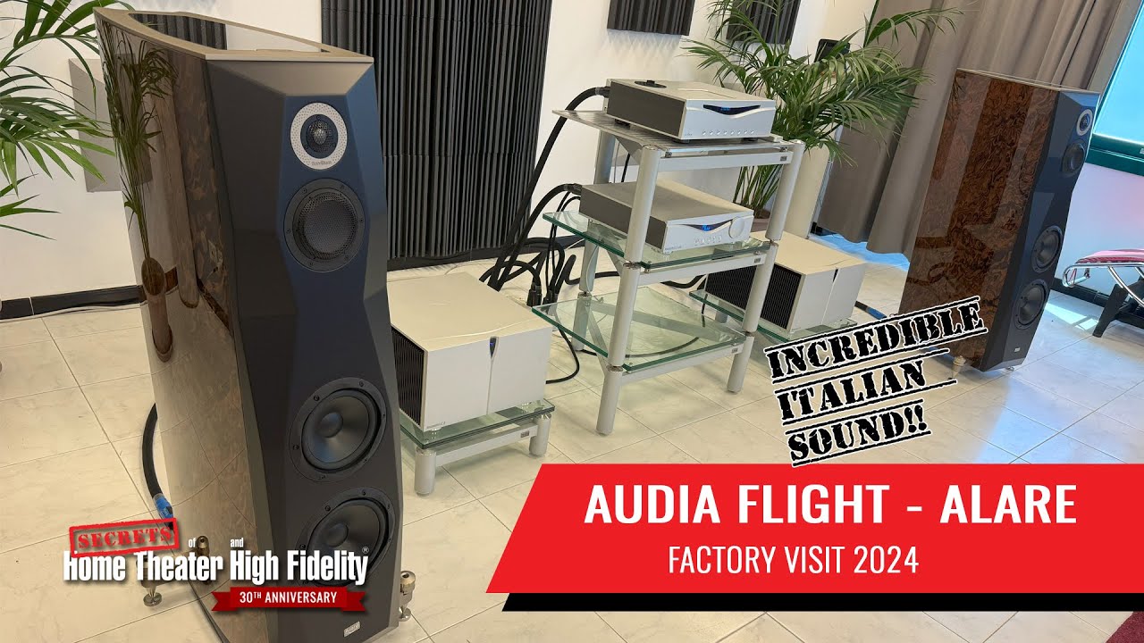 Audia Flight and Alare Factory Visit, A Taste of Italy Pt 3.