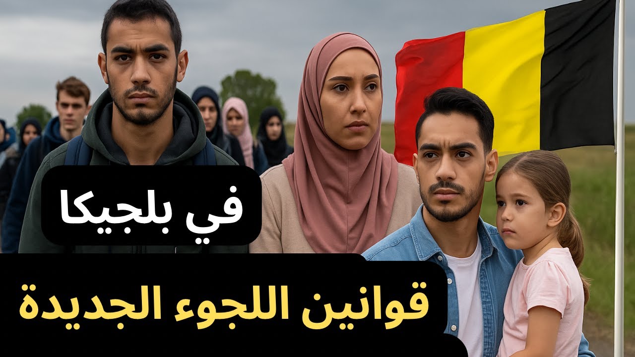 قوانين اللجوء الجديدة في بلجيكا 2025 🇧🇪 كود 207 – الجنسية – لم الشمل – مفاجآت البرلمان ‼️