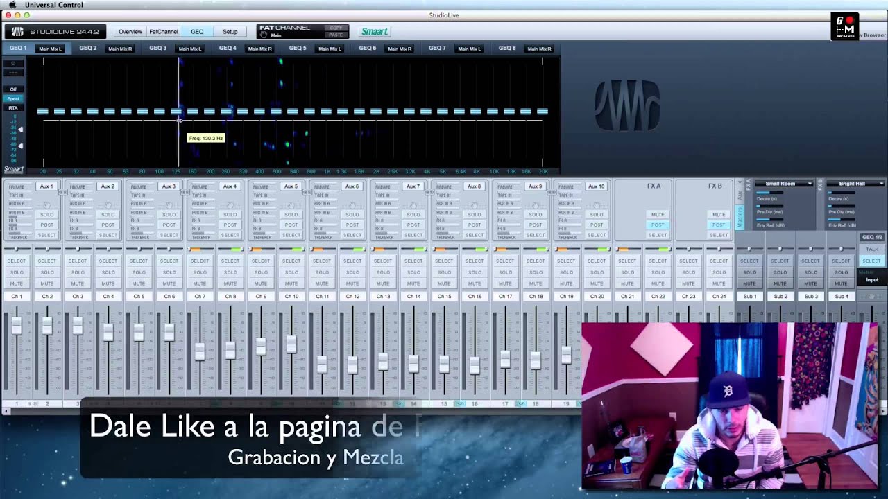 Como Solucionar problemas de audio en vivo con la consola Presonus StudioLive - Grabacion y Mezcla.