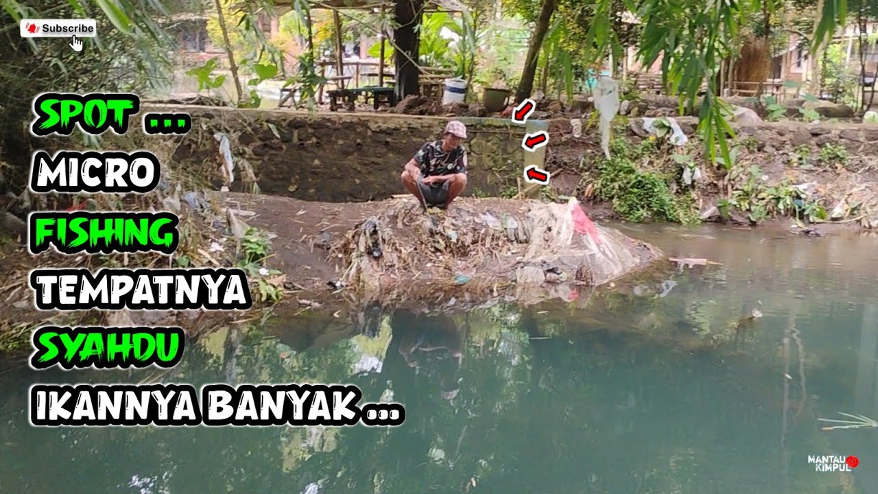 Spot Mancing Wader Lokasi Wisata Wendit Lanang Kota Malang | Micro Fishing