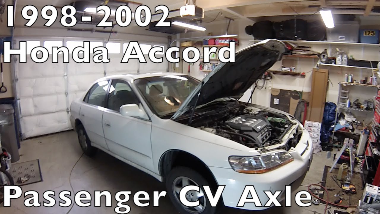 Honda Accord-CV Axle/halfshaft replace-1998 to 2002