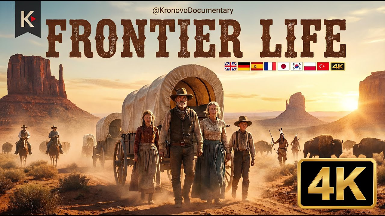 FRONTIER LIFE How American Pioneers Survived the Wild West 1880s Documentary  Real History 4K