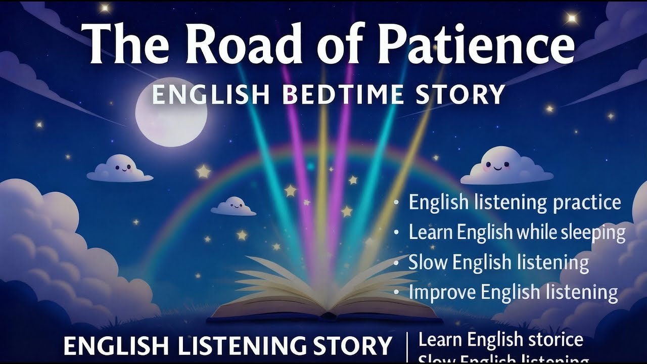 ''The Road of Patience''//English Story  | Improve Listening & Pronunciation// Improve your English
