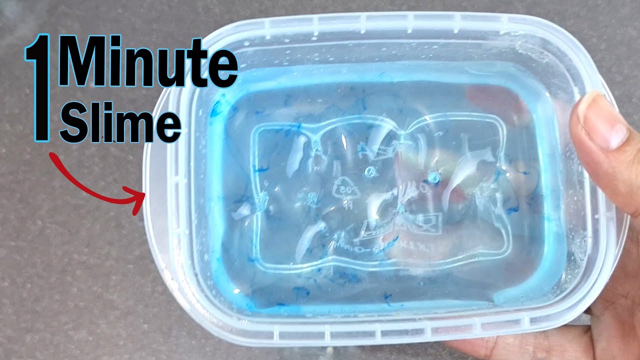 1 MINUTE SLIME CHALLENGE😱👅🎧 How to make SUGAR slime in 1 minute at home! How to make WATER slime
