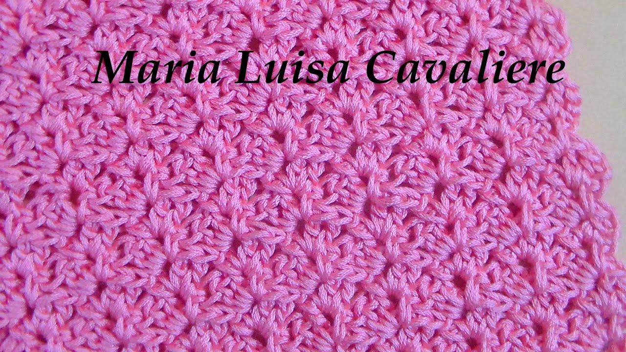 Punto intarsio all'uncinetto tutorial