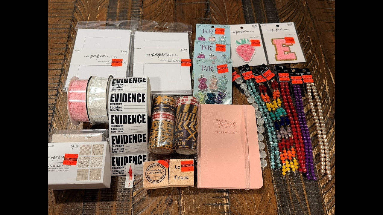 Craft Haul - Hobby Lobby Clearance - Amazon