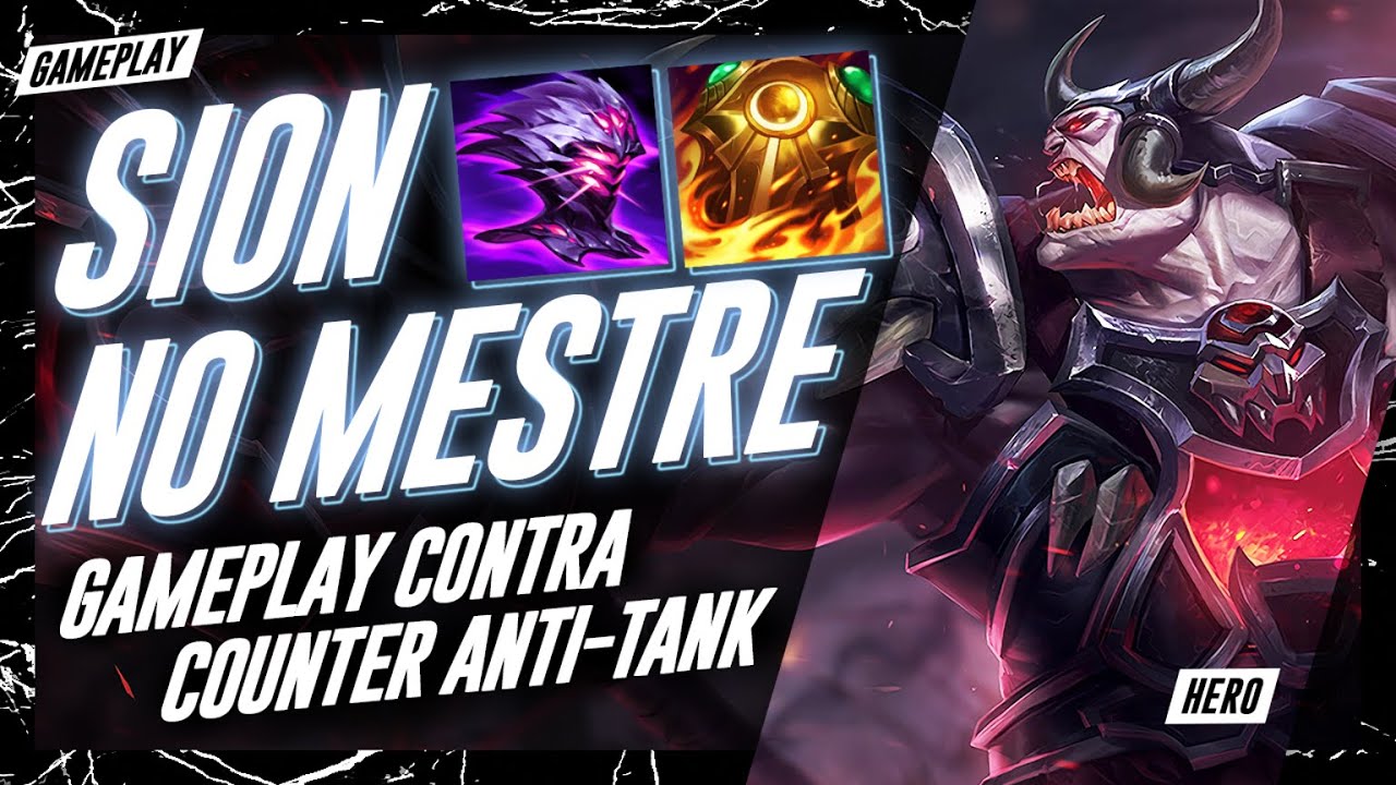 COMO UM TOPLANER MESTRE JOGA DE SION EM 2023
