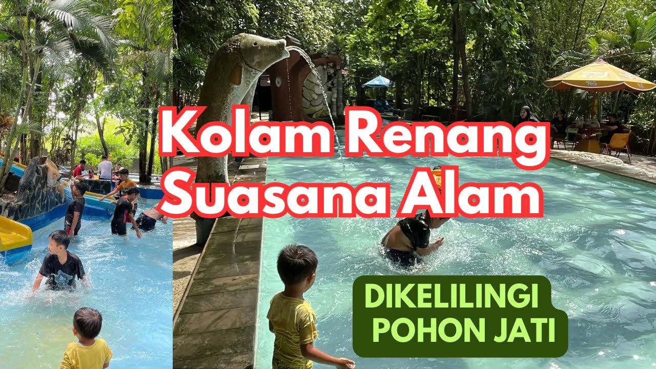 Wisata Kolam Renang Anak !! Bermain Prosotan di Kolam Renang Palem Indah, Cikarang Selatan - Bekasi