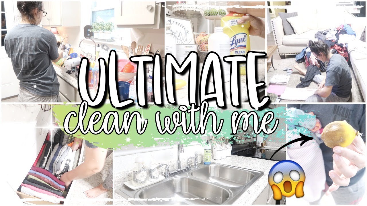 🏡Ultimate Messy House Clean With Me! | Extreme Cleaning Motivation 2020🧼 | Cleaning Routine